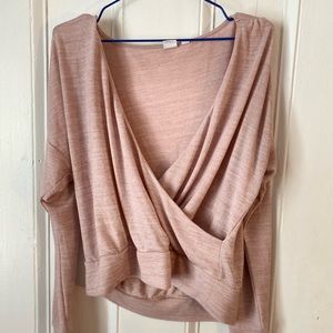 Pink Gap Long Sleeve Blouse